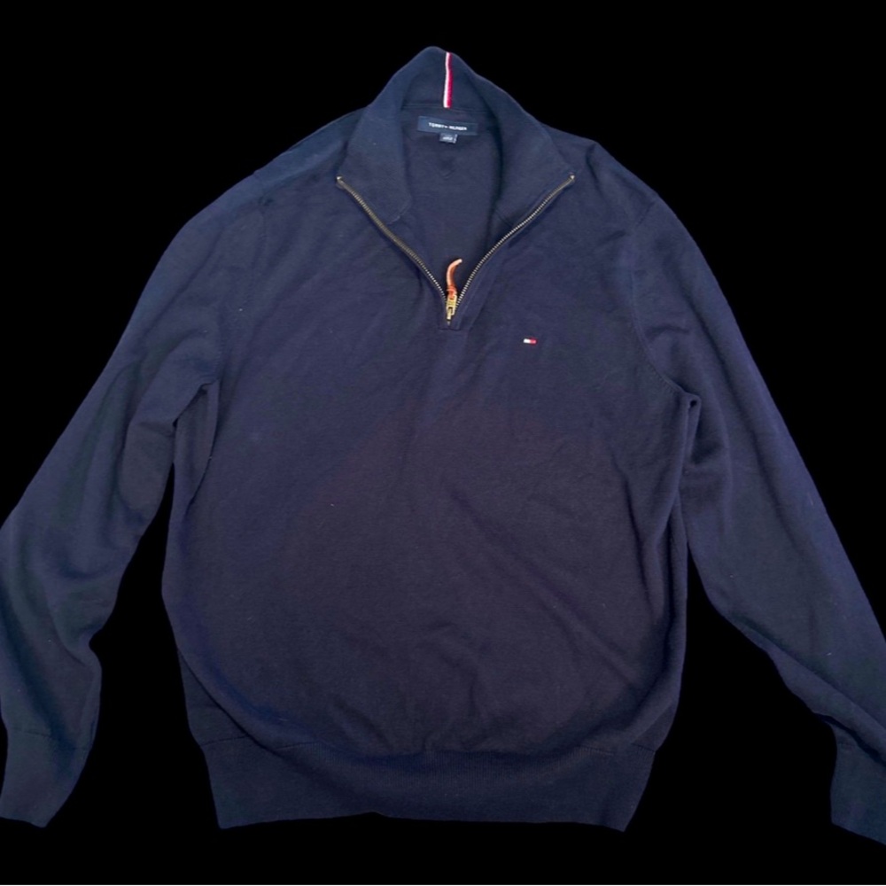 Tommy Hilfiger Men’s 1/4 Zip Sweater L